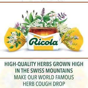 Ricola Cough Drops, Original Herb, Family Size