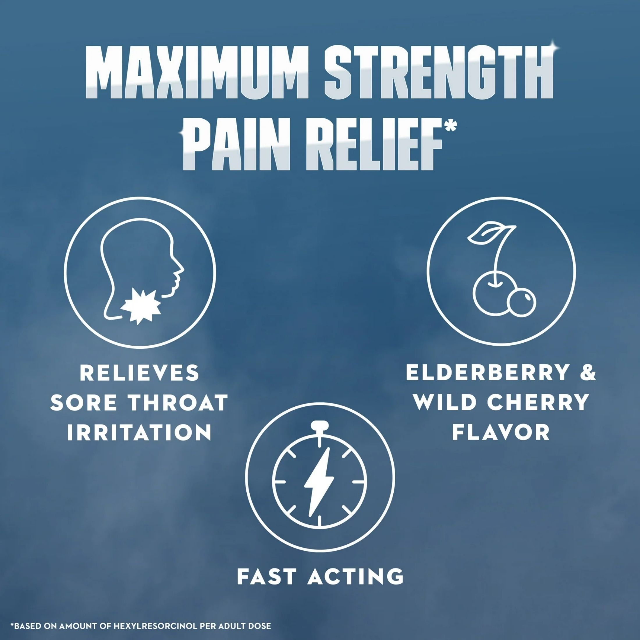 Mucinex Instasoothe Sore Throat Pain Relief - Elderberry & Wild Cherry - 40ct