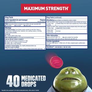 Mucinex Instasoothe Sore Throat Pain Relief - Elderberry & Wild Cherry - 40ct