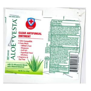 ConvaTec Aloe Vesta Clear Antifungal Ointment - 2 Oz