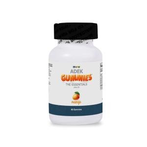 MVW Adek Gummies The Essentials Plus Zn 60 Gummies, 120 Gummies. 2 Pack EXP 04/25
