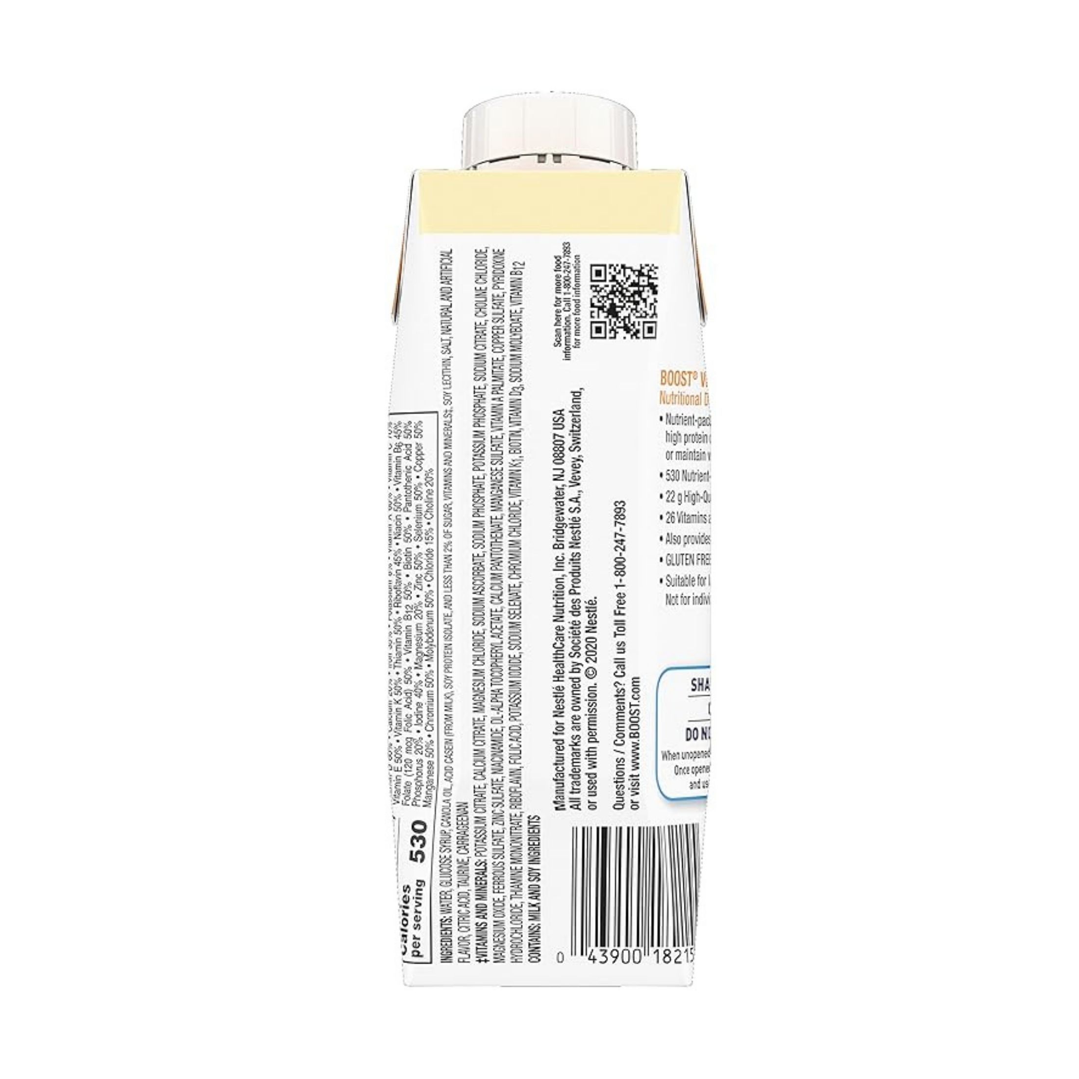 Nestle Boost Very High Calorie Nutritional Drink, 8 Fl Oz