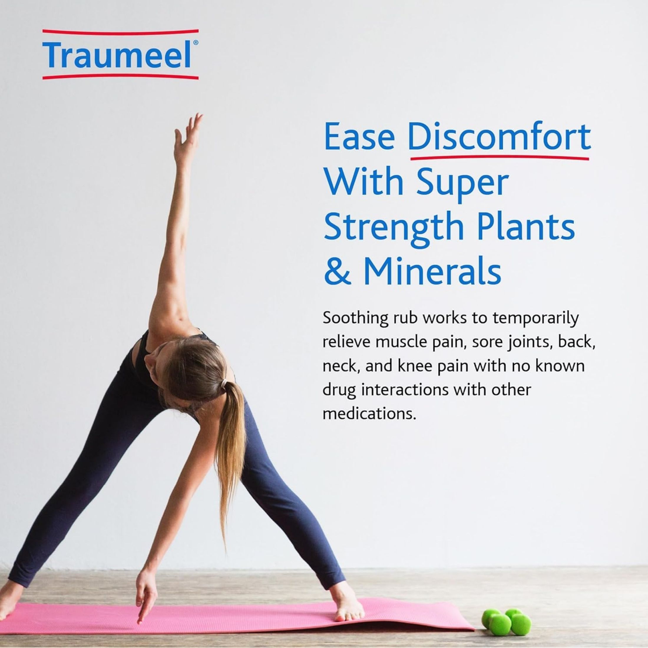 MediNatura Traumeel Ointment Pain Relief Muscle Joint Back Arthritis 3.53 Oz