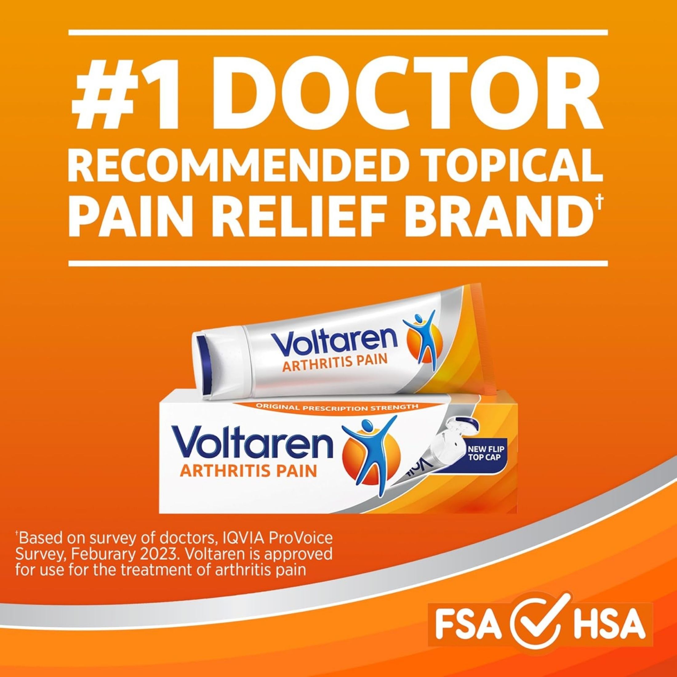 Voltaren Arthritis Pain Relief Topical Gel