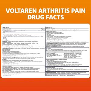Voltaren Arthritis Pain Relief Topical Gel