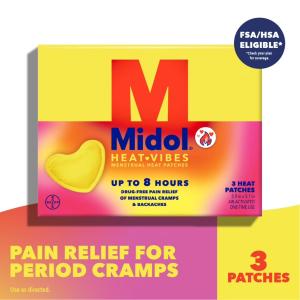 Midol Menstrual Pain Relief Heat Patches