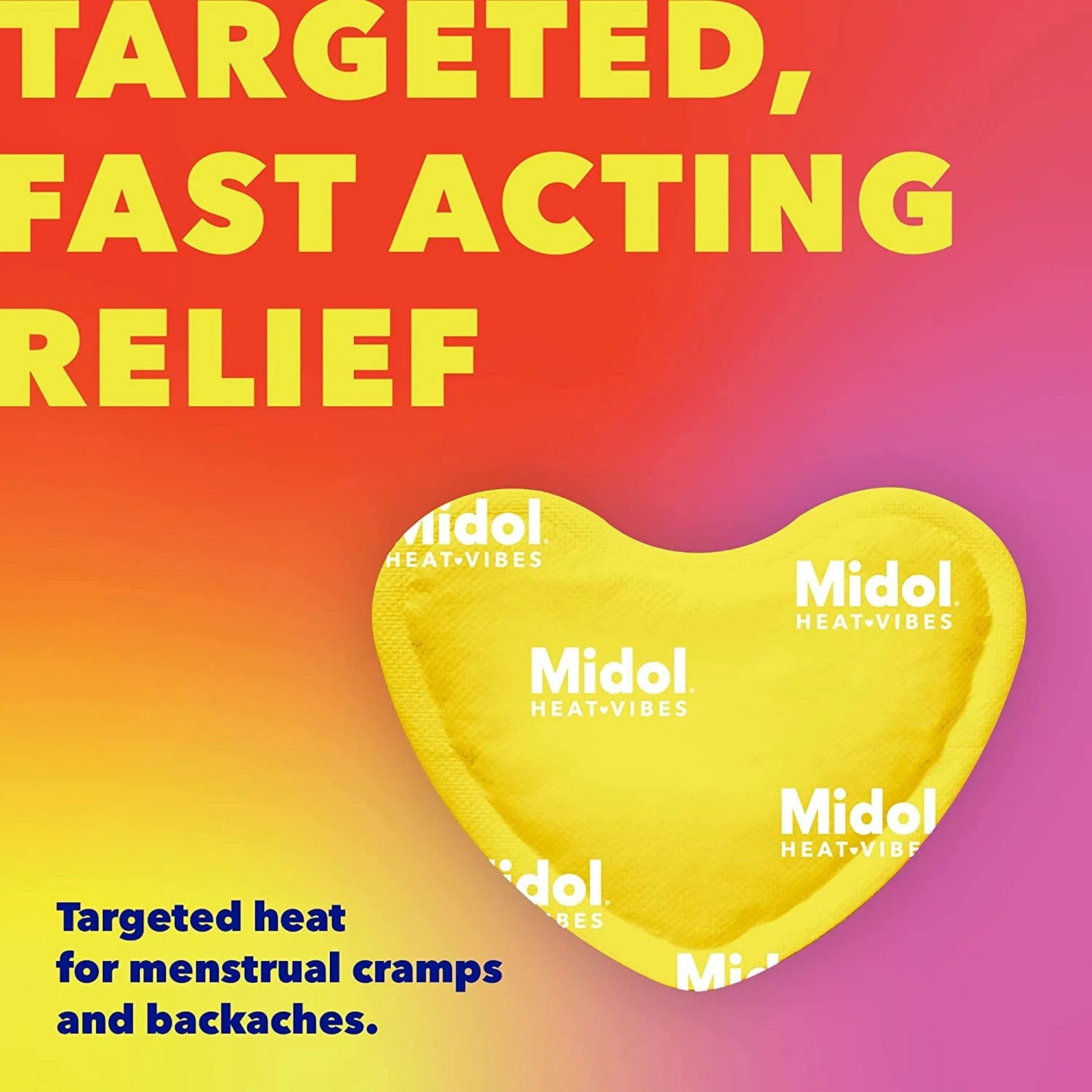 Midol Menstrual Pain Relief Heat Patches