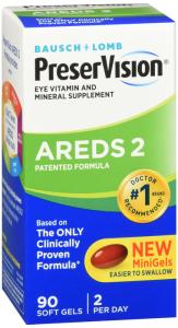 Preservision Bausch + Lomb Eye Vitamin & Mineral Supplement AREDS 2 Formula