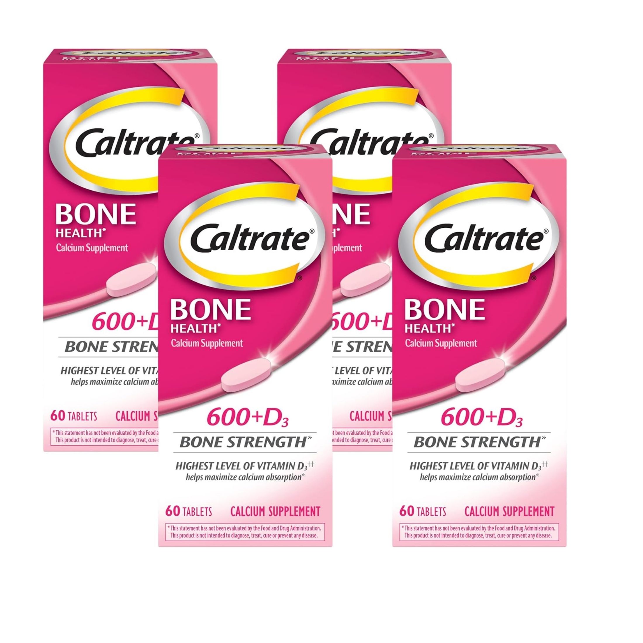 Caltrate Calcium And Vitamin D Supplement Tablets