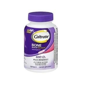 Caltrate 600+D3 Plus Minerals Calcium And Vitamin D Supplement Tablets