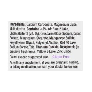 Caltrate 600+D3 Plus Minerals Calcium And Vitamin D Supplement Tablets