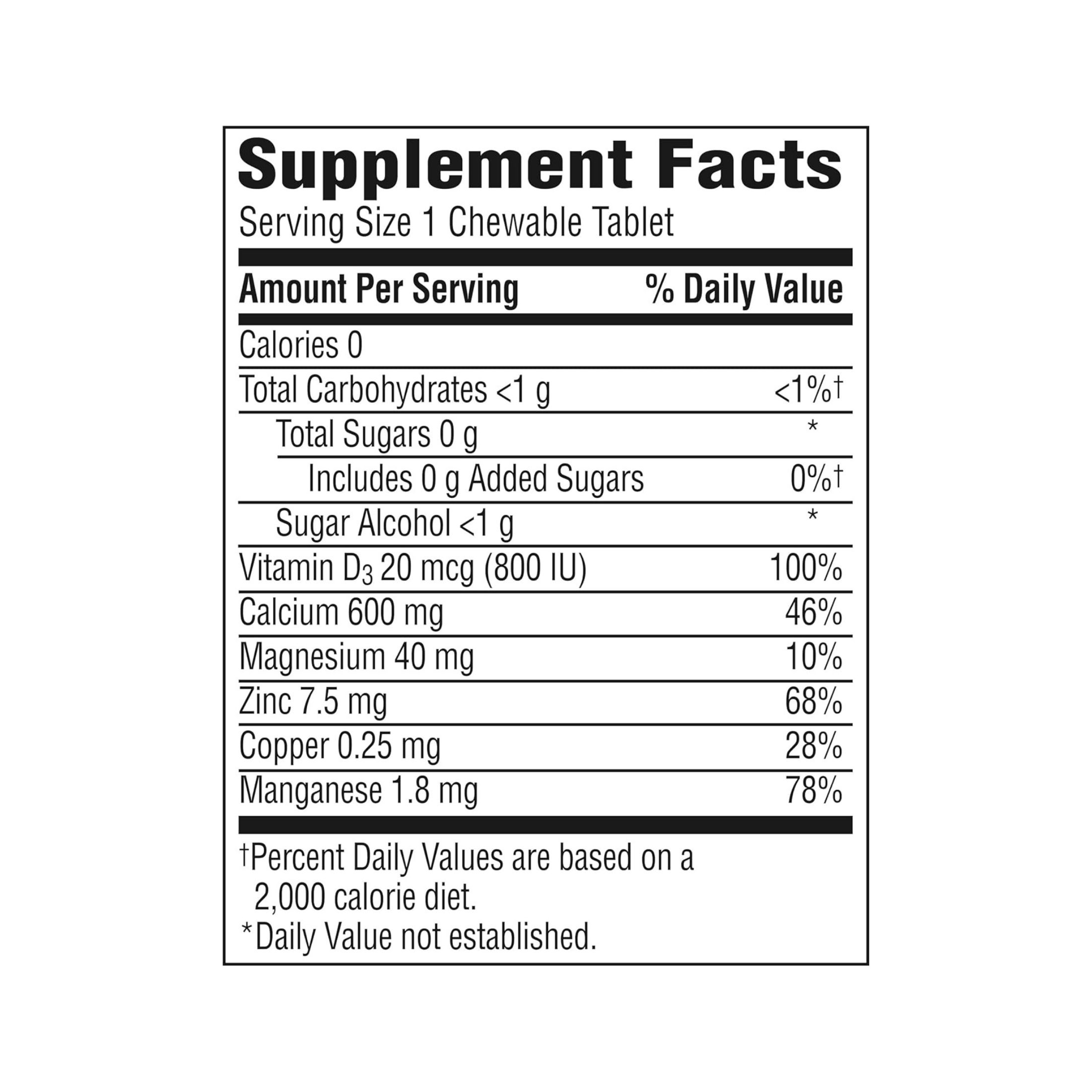 Caltrate Chewables 600 + D3 Plus Minerals Supplement, Cherry, Orange And Fruit Punch Flavor