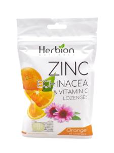 Herbion Naturals Zinc Echinacea Vitamin C Lozenges - Orange - 25ct