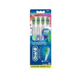Oral-B Indicator Contour Clean Soft Toothbrush, Blue