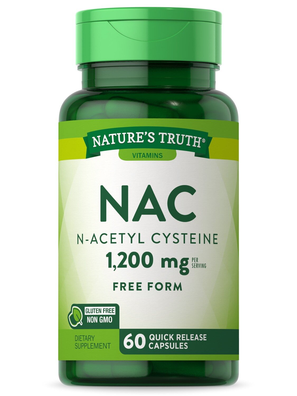 Nature's Truth NAC N-Acetyl Cysteine 1200 Mg