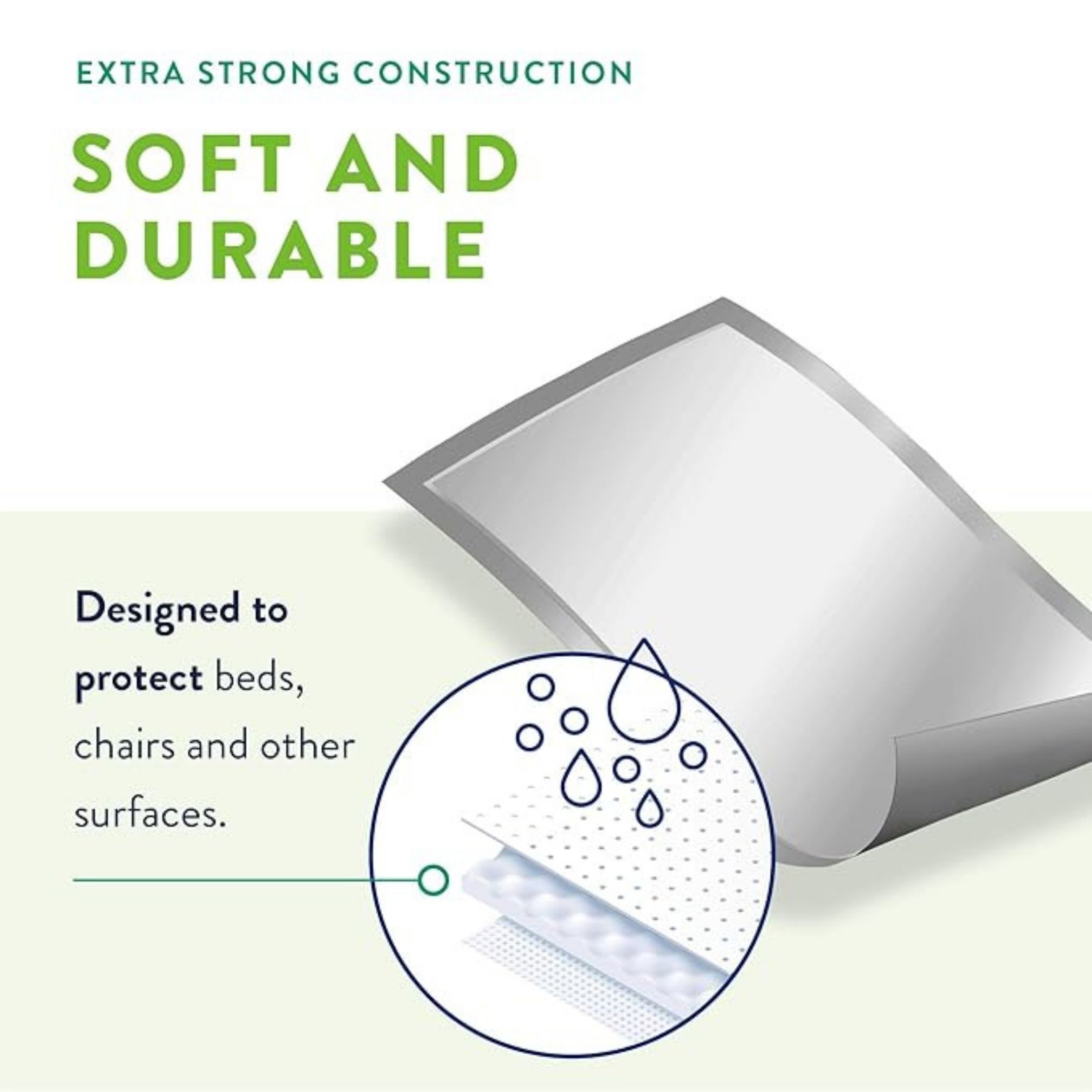 Prevail Fluff Incontinence Underpads Large