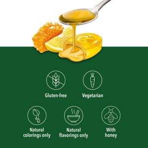 Ricola Drops, Honey Lemon, Throat Care, Extra Menthol, Liquid Center, Wrapped Drops