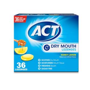 Act Dry Mouth Lozenges With Xylitol, Sugar Free