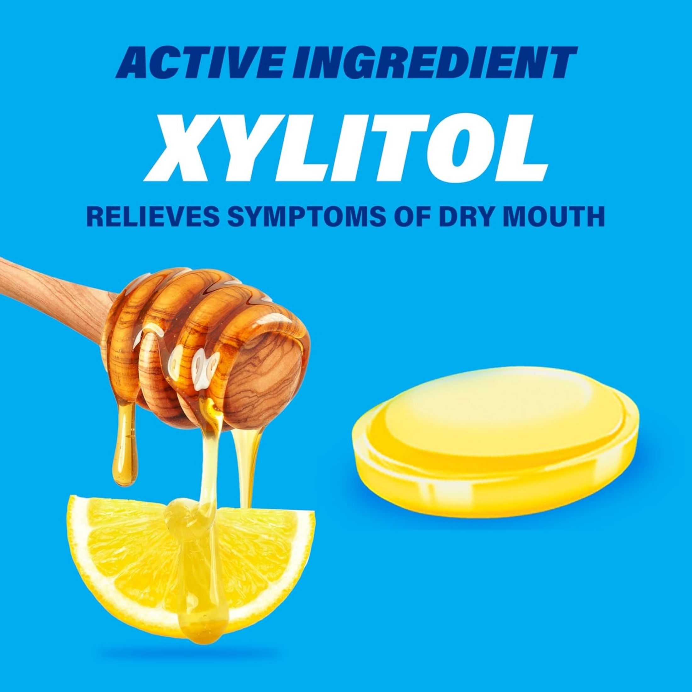 Act Dry Mouth Lozenges With Xylitol, Sugar Free