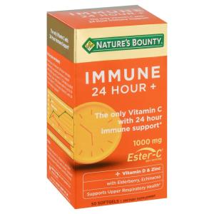 Nature's Bounty Immune Support 24 Hour Plus Softgels
