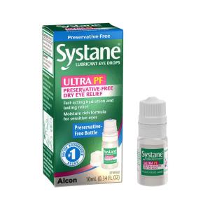 Systane Lubricant Eye Drops, Ultra PF 0.34 Fl Oz
