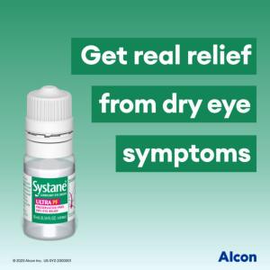 Systane Lubricant Eye Drops, Ultra PF 0.34 Fl Oz
