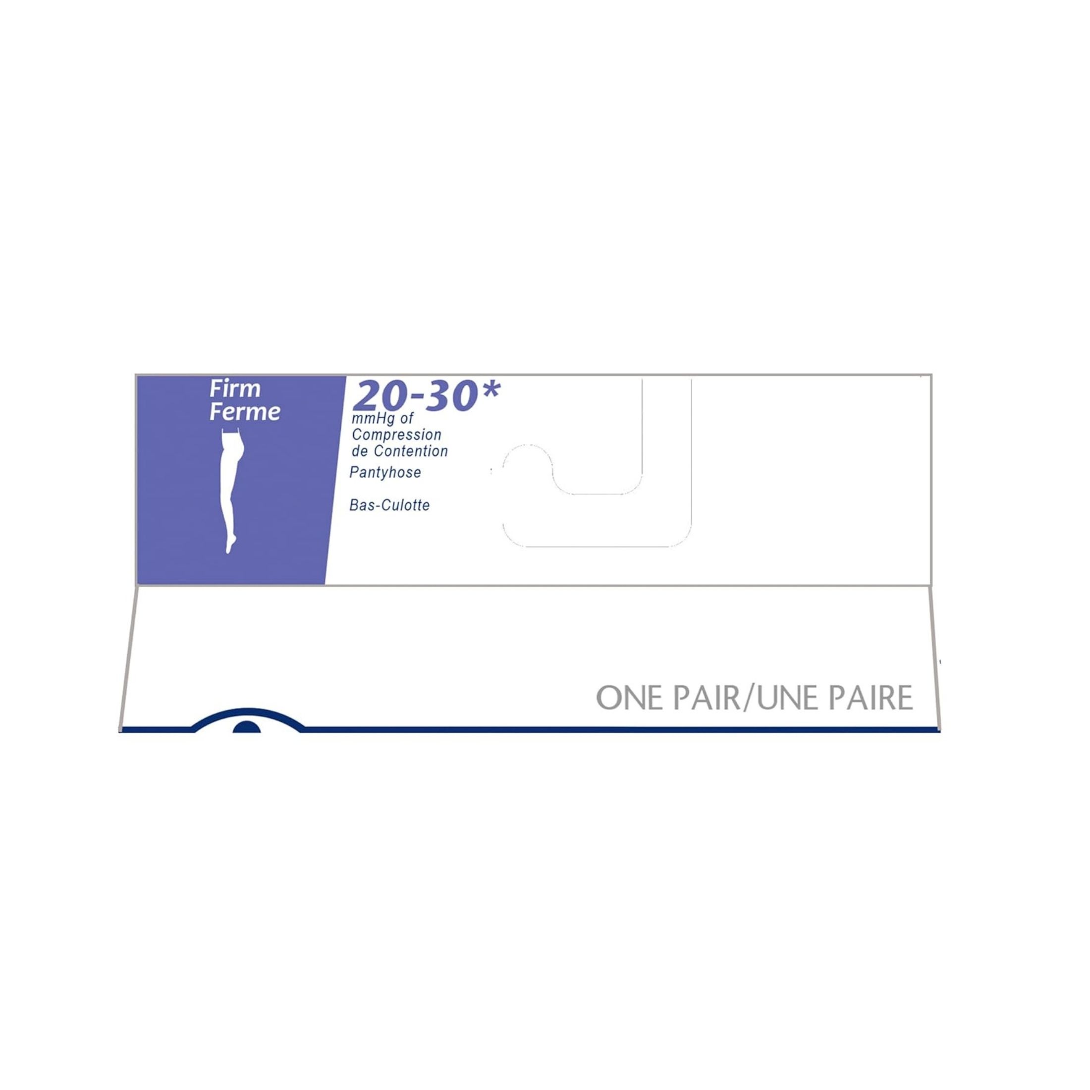 Truform 20-30 mmHg Of Compression Thigh High Closed Toe- Beige
