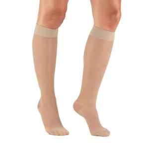 Truform Women’s Stockings, Knee High, Sheer: 15-20 MmHg, L, NUDE (1773ND-L)