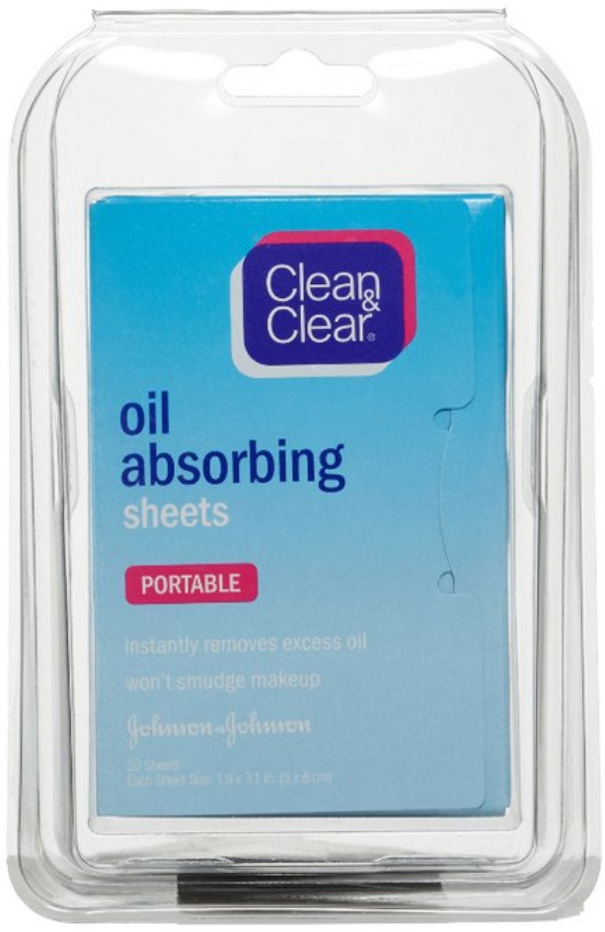 Clean & Clear Essentials Oil Absorbing Sheets For Oily Skin