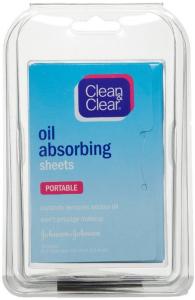 Clean & Clear Essentials Oil Absorbing Sheets For Oily Skin
