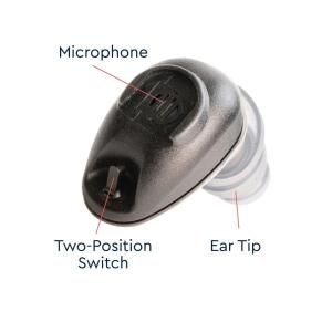 Lucid Hearing Enlite OTC Aids - Black SKU 6483478