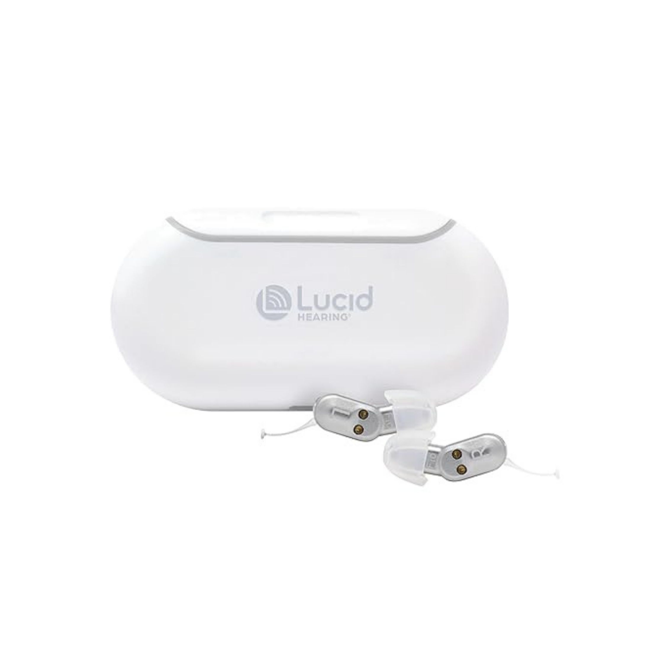 Lucid Hearing Otc Fio Rechargeable In-the-canal Hearing Aid Pair