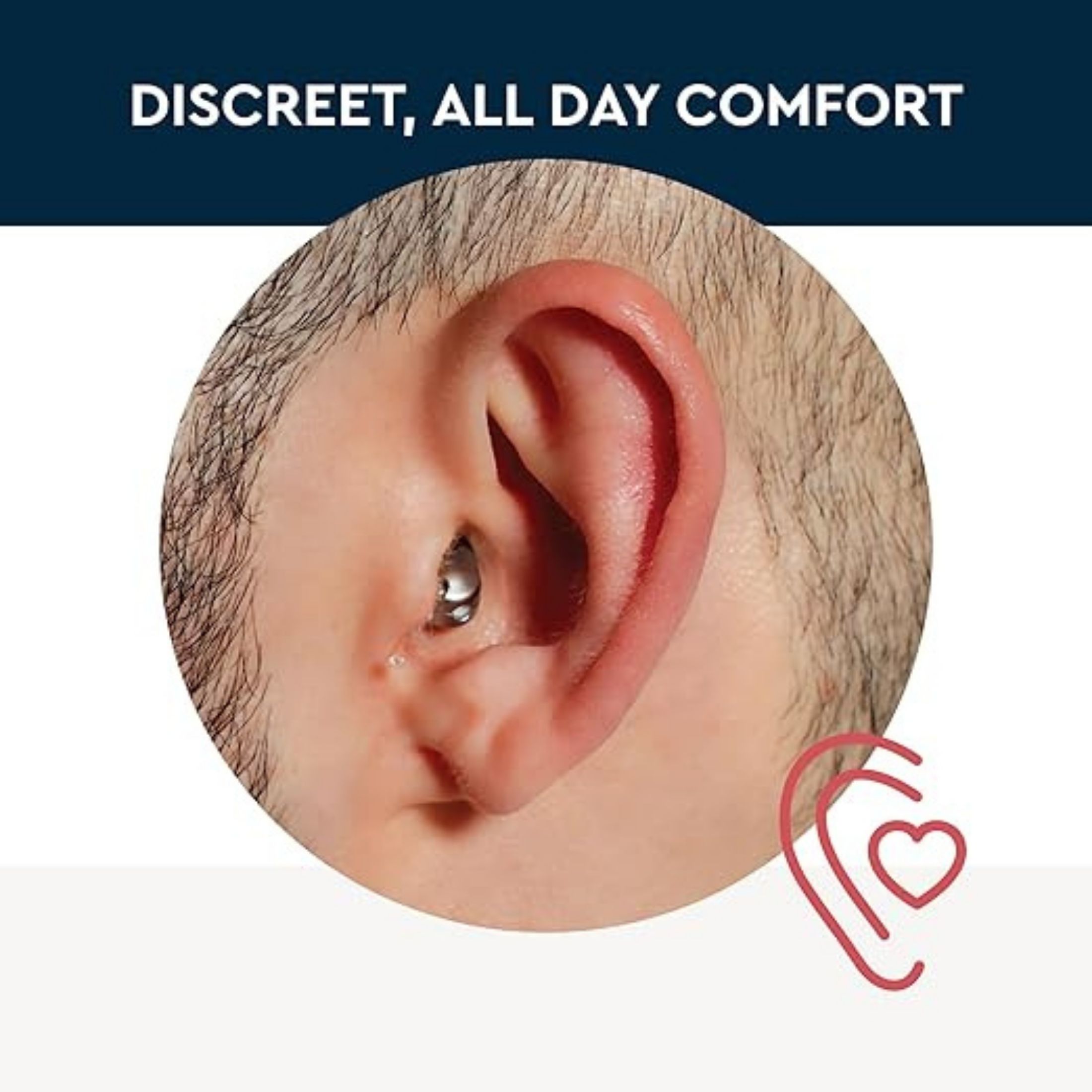 Lucid Hearing Otc Fio Rechargeable In-the-canal Hearing Aid Pair
