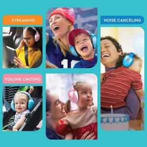 Lucid Audio Hearing - Bluetooth HearMuffs For Infant/Toddler - Hearing Protection For Infant/Toddler 0-4 Years Old - Blue SKU 6485407