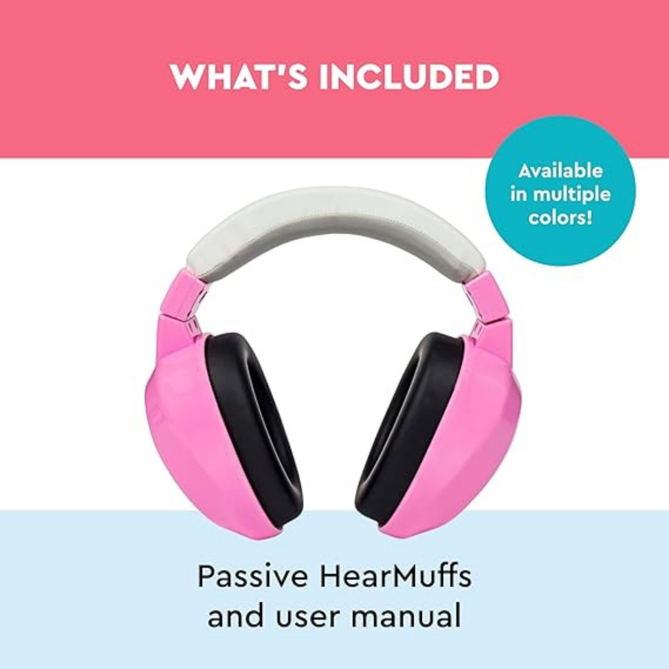 Lucid Audio Baby Hear Muffs 0-4 Pink