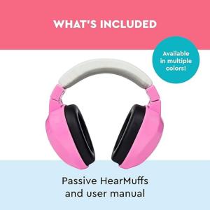 Lucid Audio Baby Hear Muffs 0-4 Pink