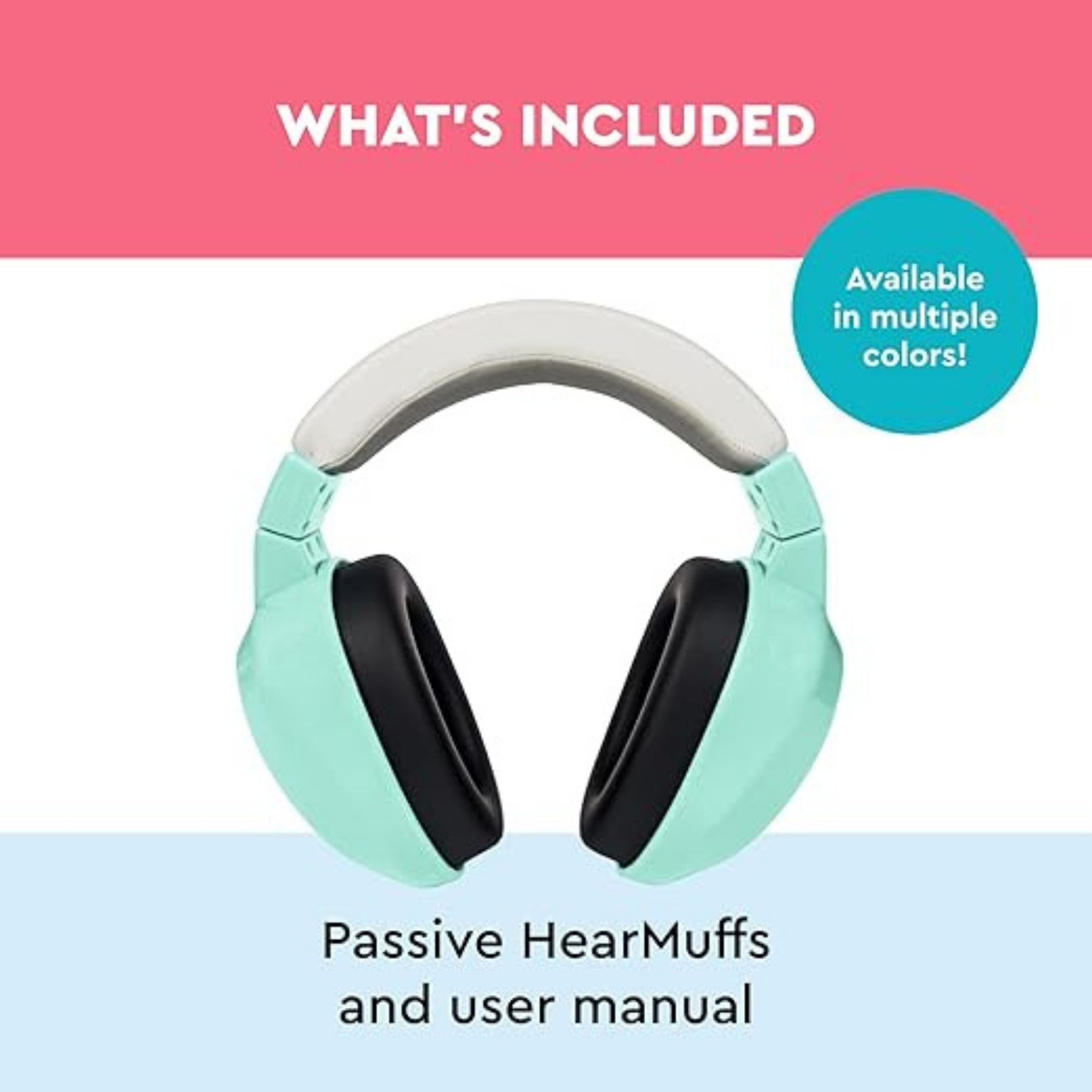 Lucid Audio HearMuffs Baby Hearing Protection , One Size