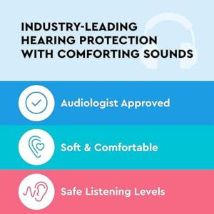 Lucid Audio HearMuffs Baby Hearing Protection White