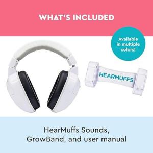 Lucid Audio HearMuffs Baby Hearing Protection White
