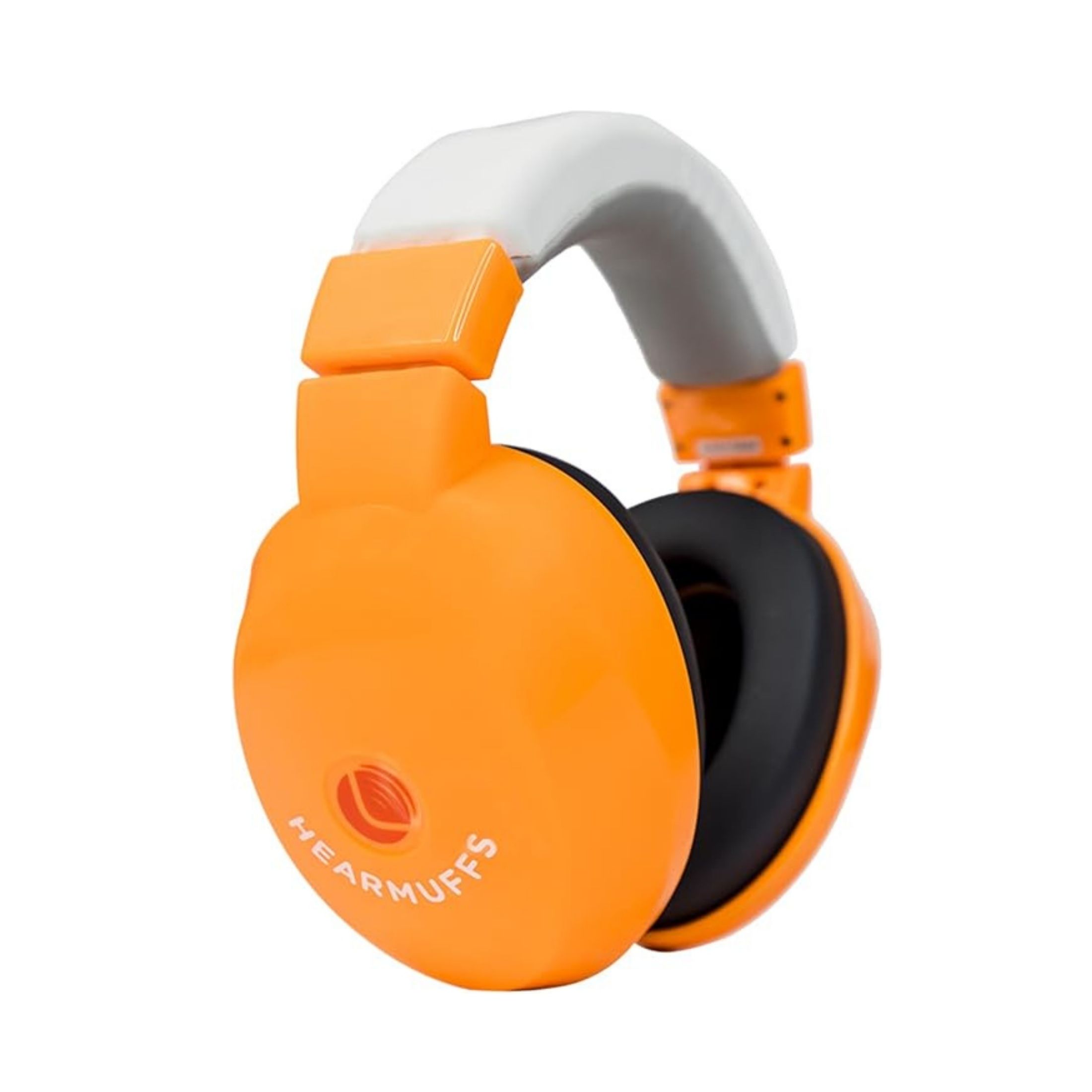 Lucid Audio HearMuffs Kids Hearing Protection Orange/White