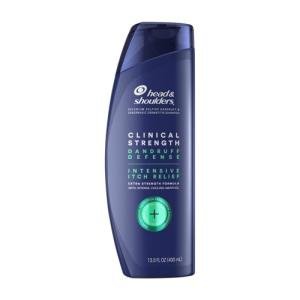 Head & Shoulders Shampoo Dandruff Defense Intensive Itch Relief Menthol 13.5oz