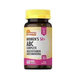 Sundance Vitamins Women's 50+, ABC Complete Multivitamin Multimineral, 60 Coated Caplets
