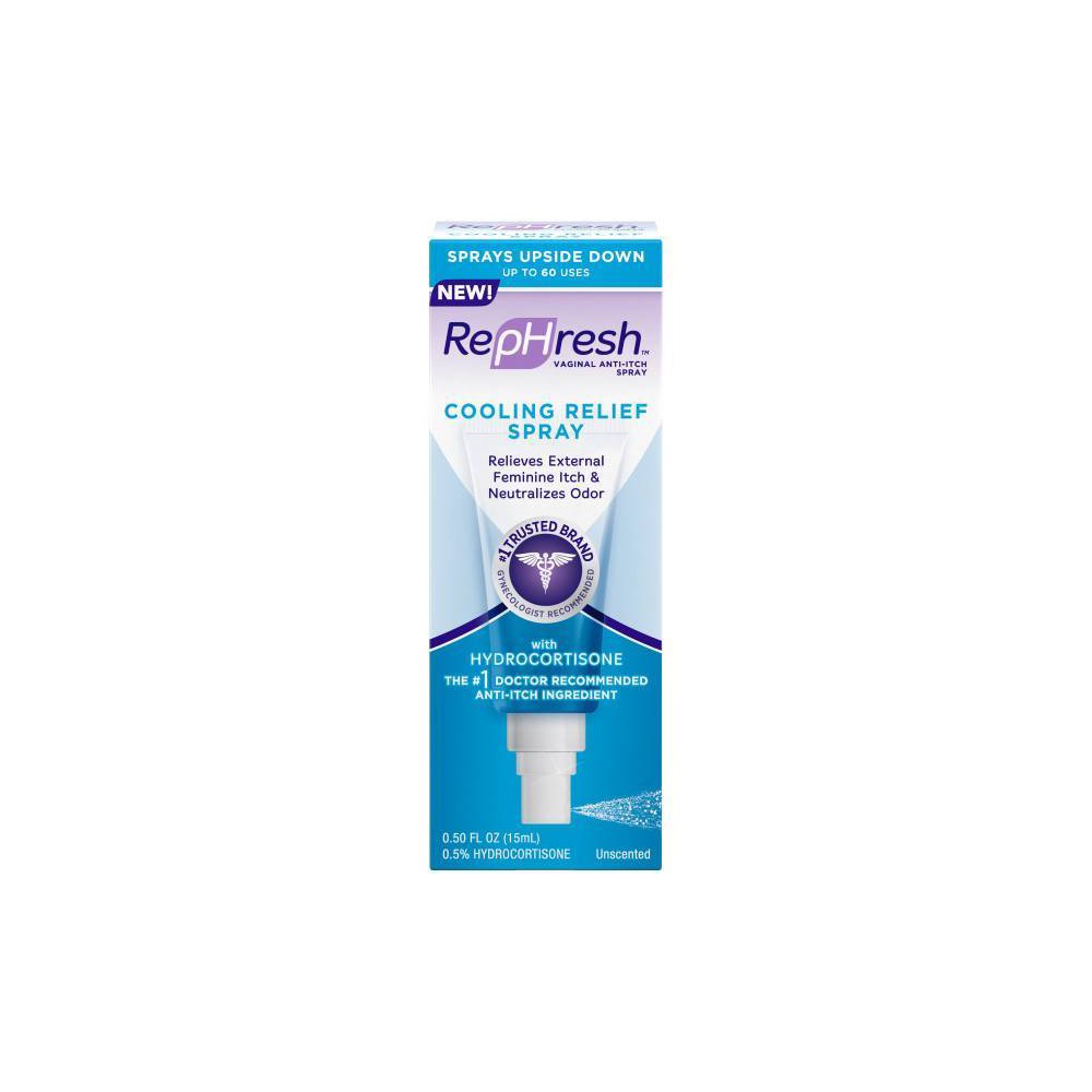 RepHresh Vaginal Anti-itch Cooling Relief Spray 0.5oz