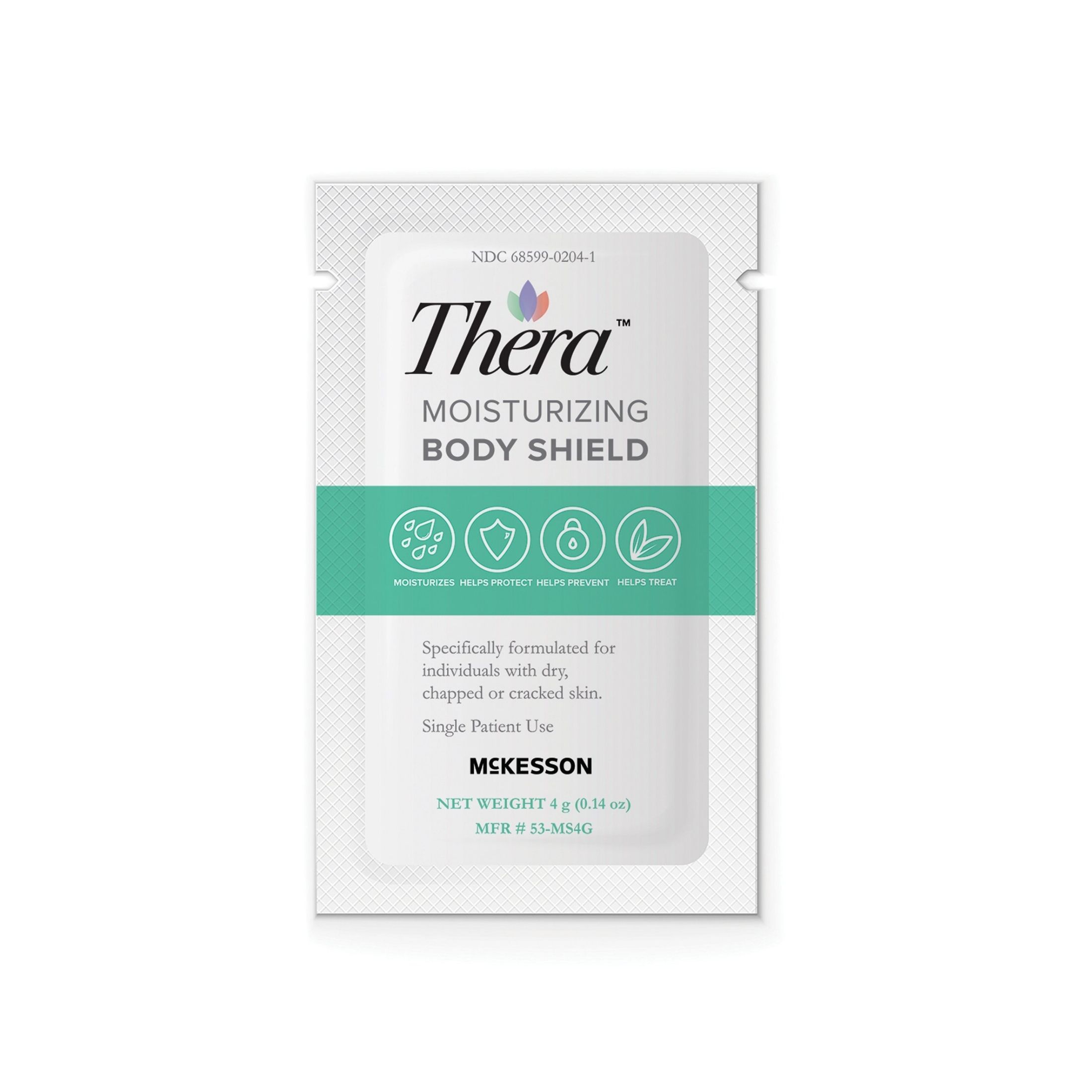 McKesson Brand Thera Moisturizing Body Shield Individual Packet MK