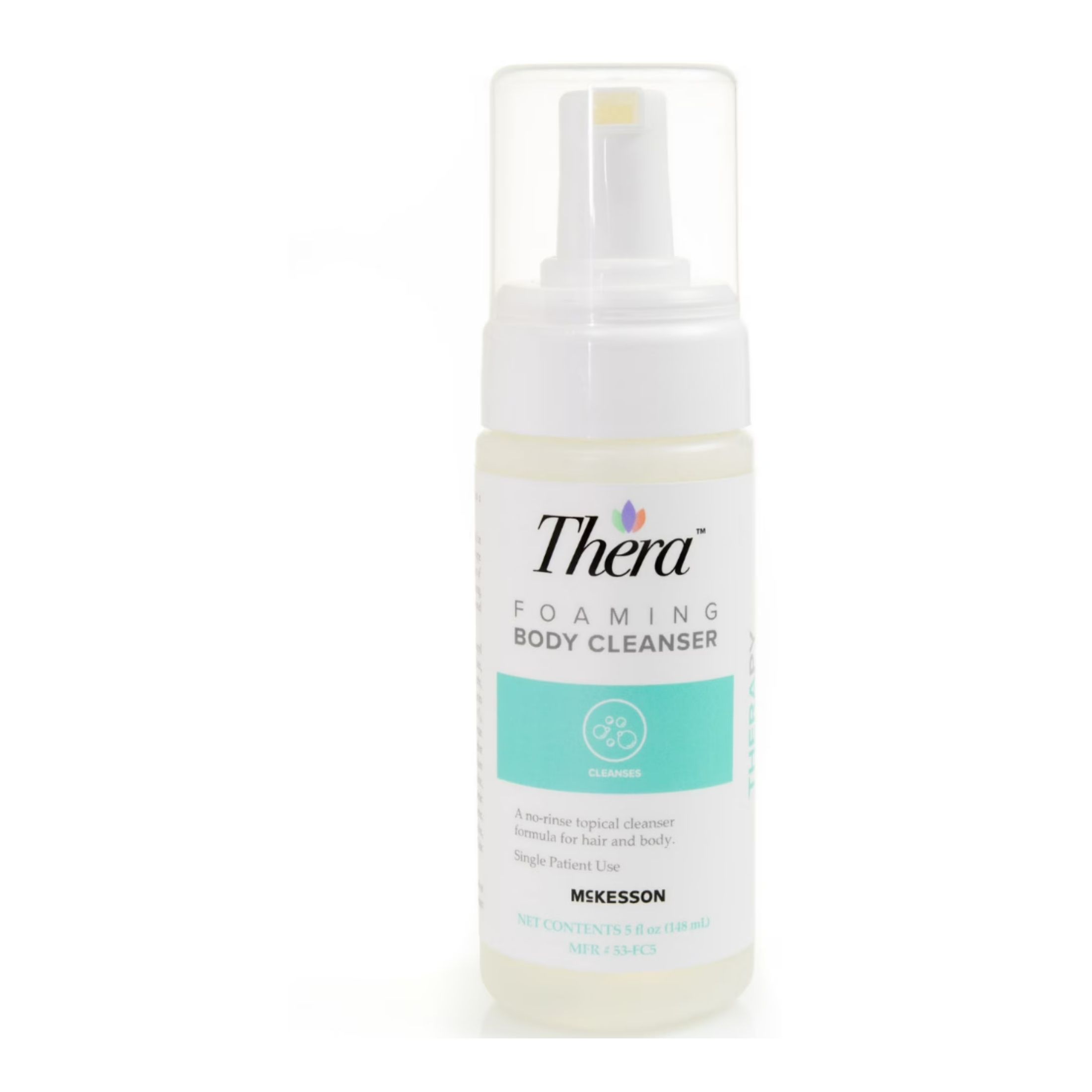 Thera McKesson Body Wash Foaming 5 Fl Oz Pump Bottle Scented