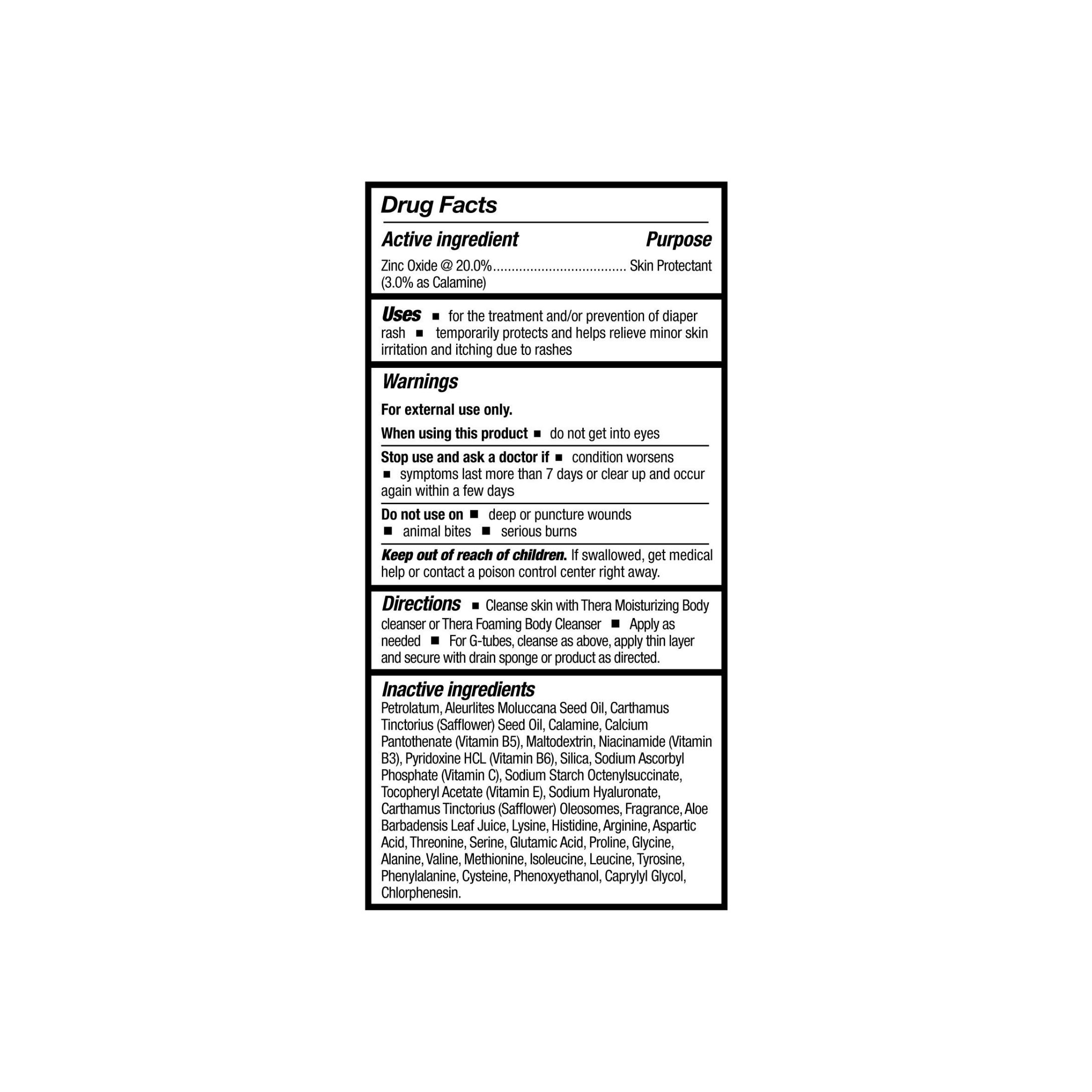 Thera McKesson Calazinc Body Shield Cream