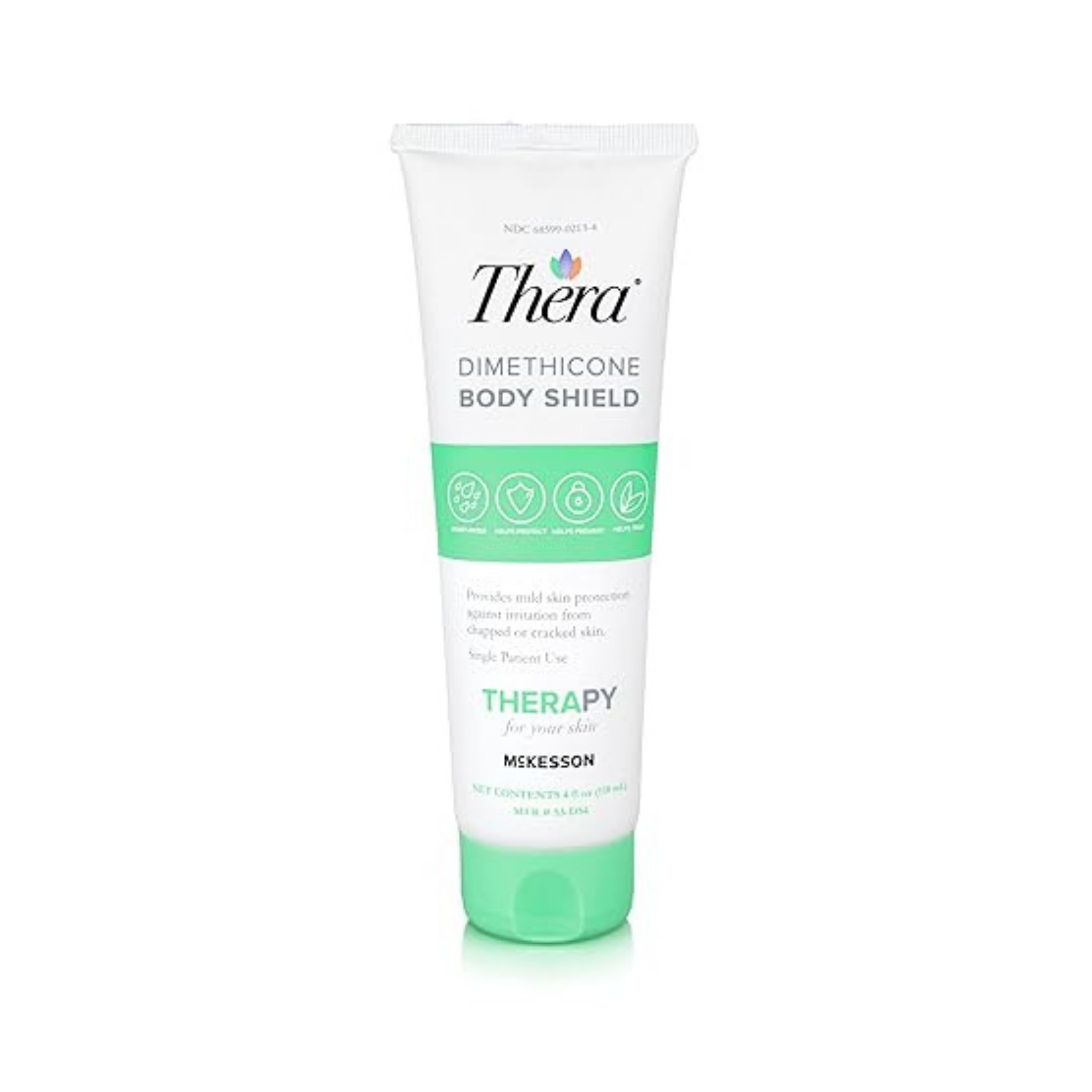 Thera Skin Protectant Dimethicone Body Shield 4 Oz Tube Scented Cream