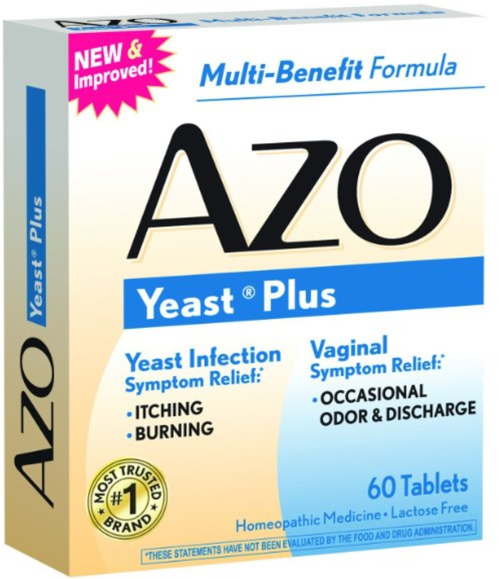 Azo Multi Symptom Formula Yeast Plus Dual Relief Tablets