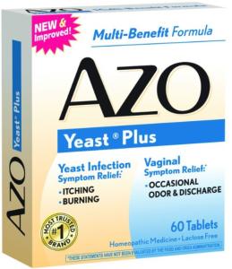 Azo Multi Symptom Formula Yeast Plus Dual Relief Tablets