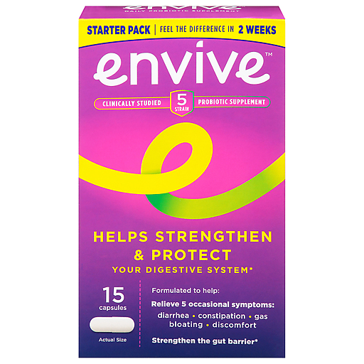 Envive Starter Pack Daily Probiotic Supplement 15 Capsules